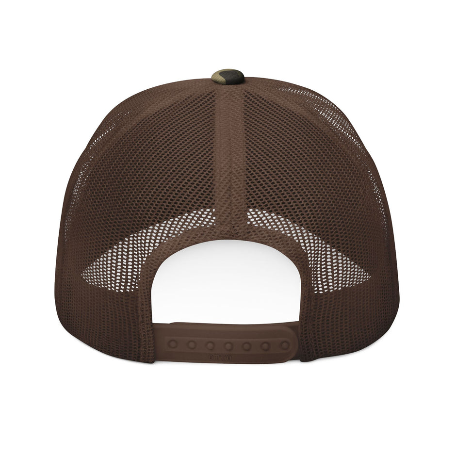 Camo Brown cap on a white background